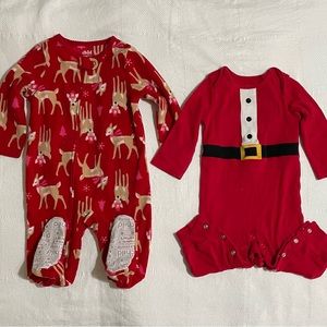 Christmas Pajamas Bundle 12m
